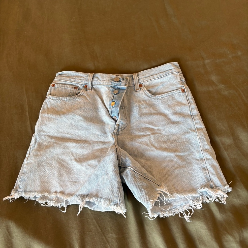 Levi’s Vintage Light Blue Denim Women's Shorts